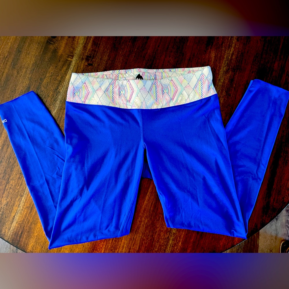 Burton Lightweight DryRide Base Layer, Color Royal Blue, size Medium